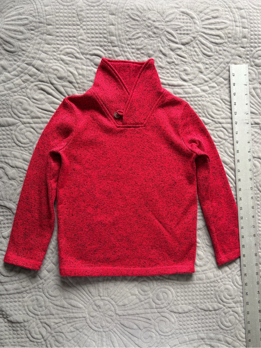 jumping beans Bright Red Heathered Kids Pullover